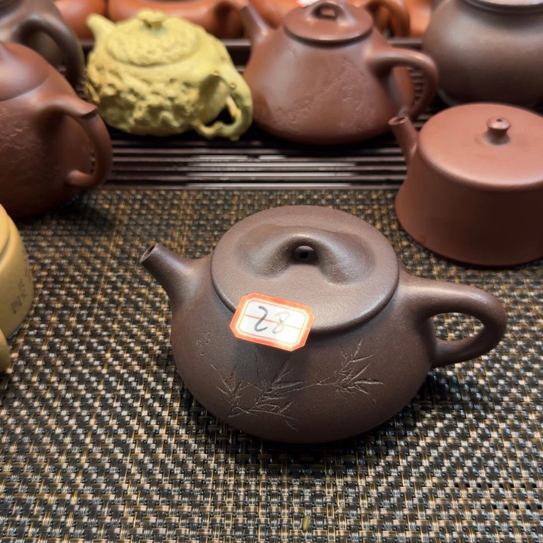 茶壶紫砂28号紫砂壶瑕啦啦啦啦