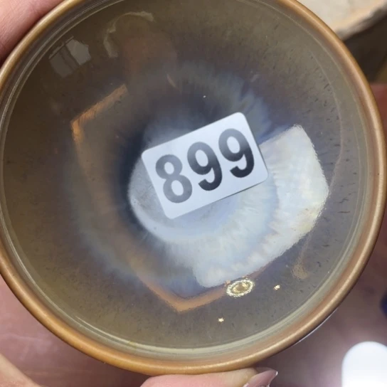 茶盏沐雨茶器柴烧主人杯