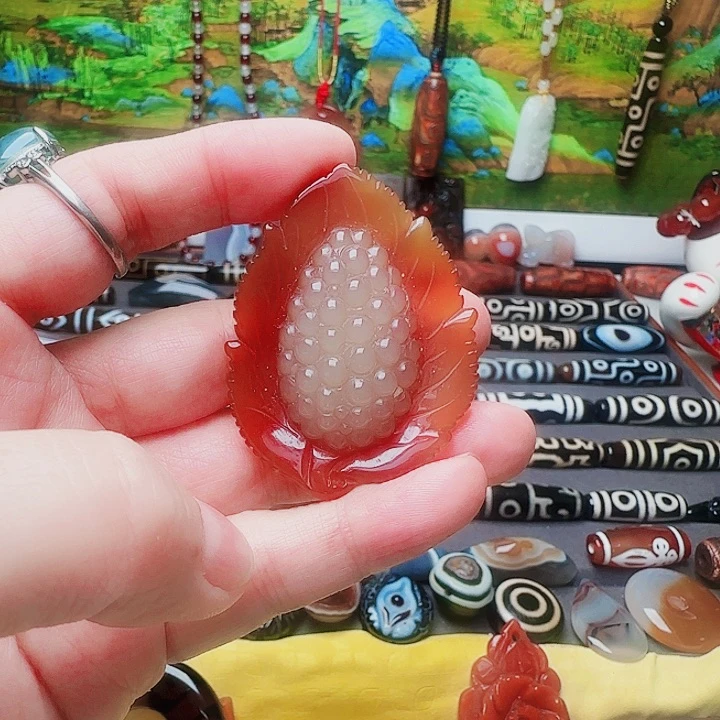 玛瑙/玉髓合金珠宝半成品