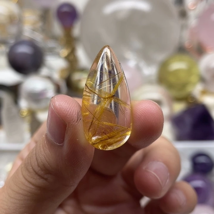 珠宝半成品水晶未镶嵌