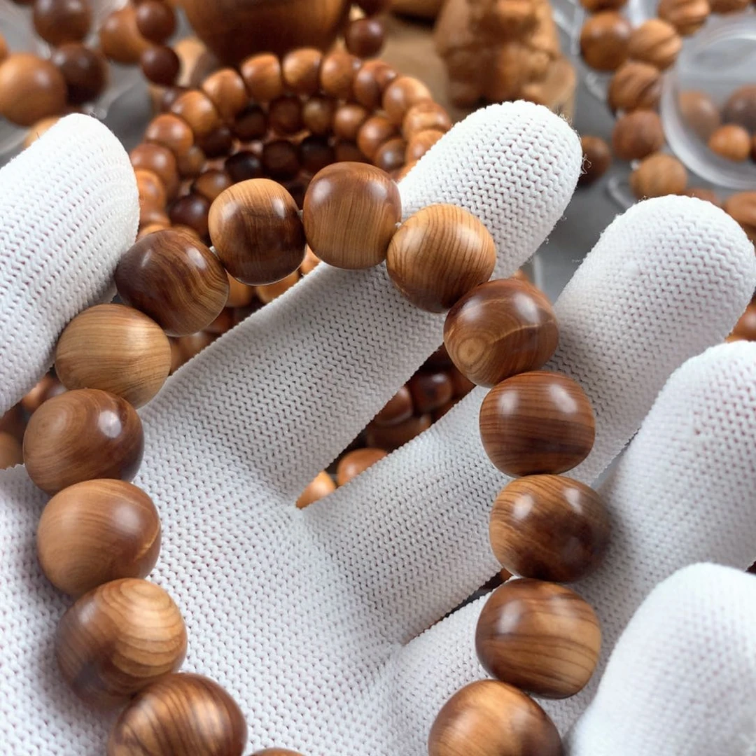 实****柏木（崖柏）手串/手链1314雷击