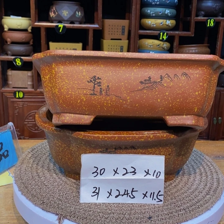 紫砂花盆紫砂艺术