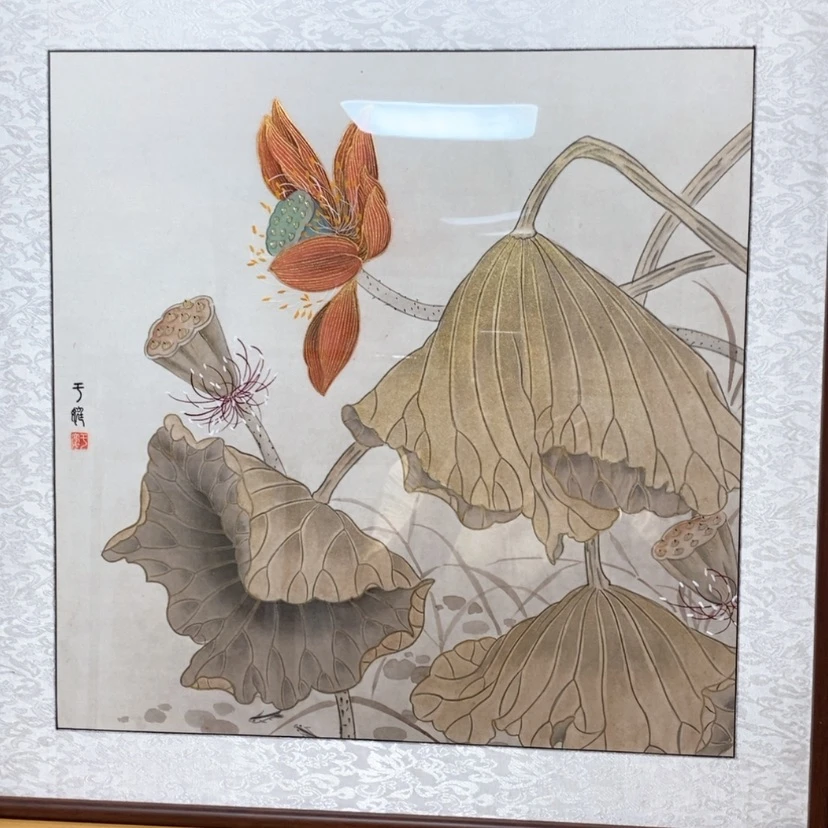 【闪购商品】国画手绘国画工笔带框
