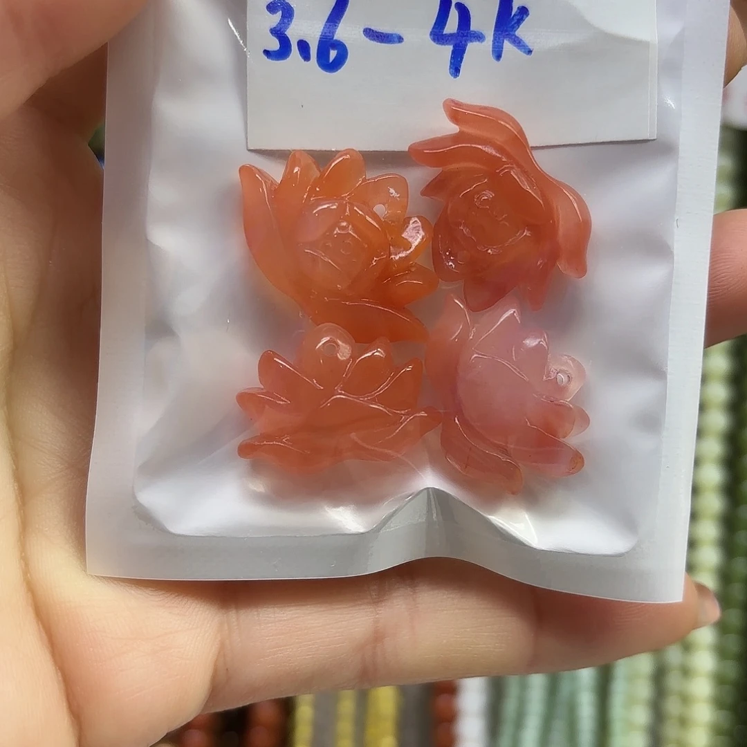 南红玛瑙未镶嵌珠宝半成品