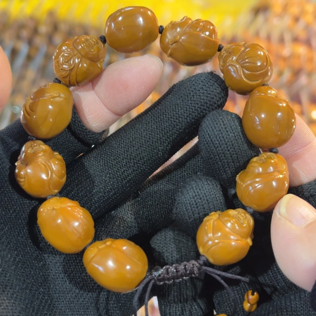 把件文玩核桃弥勒手串全品