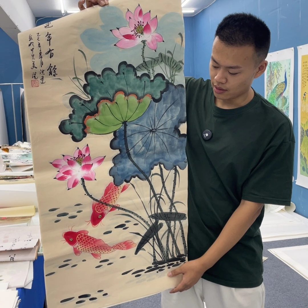 国画手绘国画欣赏一下