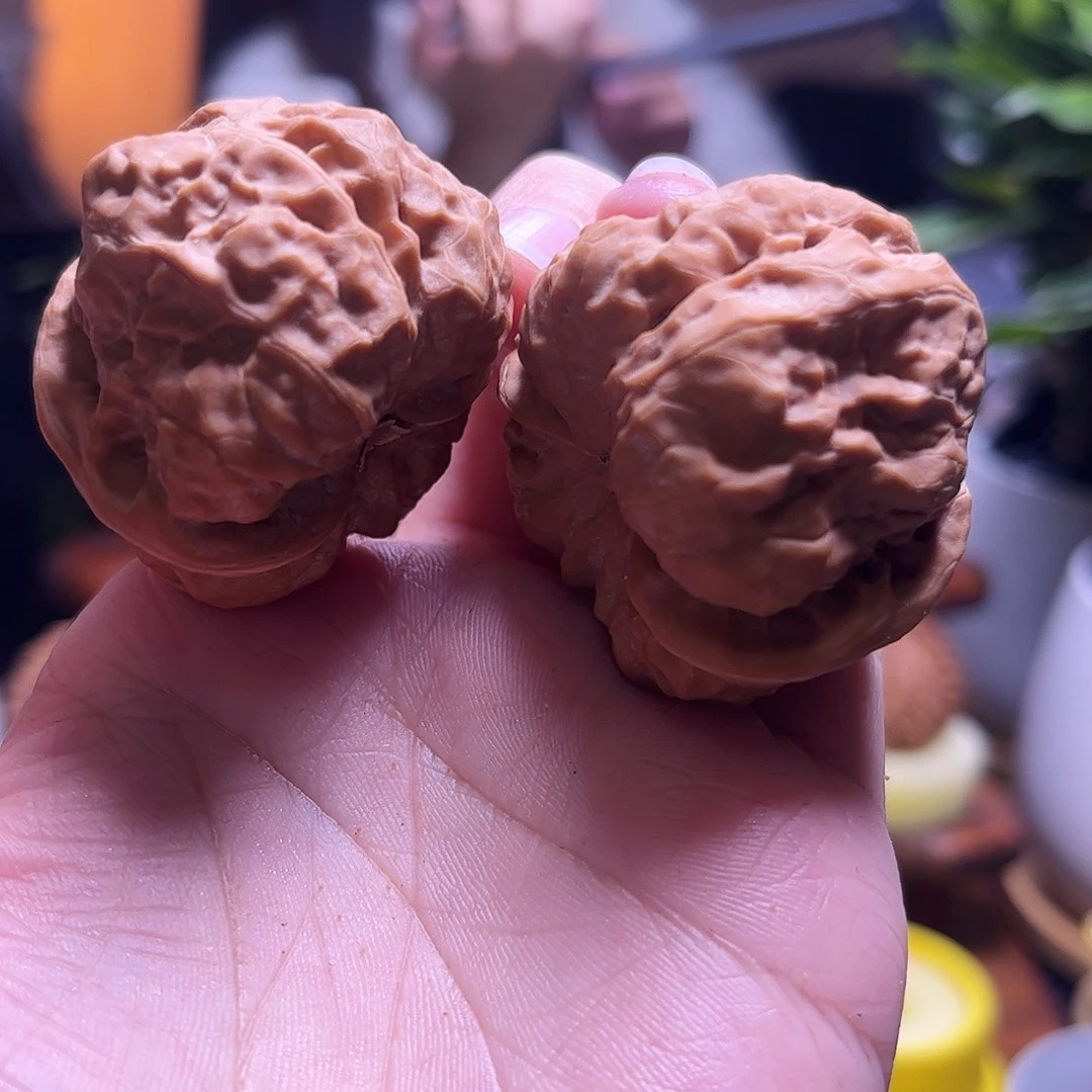 f***.把件文玩核桃39尺白茬蛤蟆10