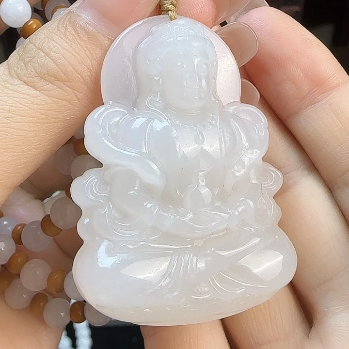 和田玉未镶嵌颈饰定制发货