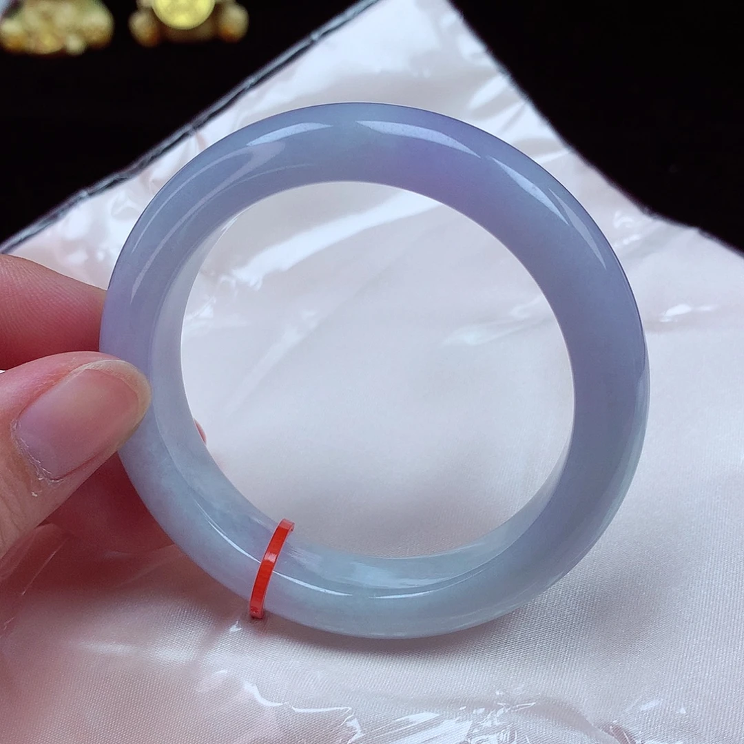 未镶嵌手镯翡翠55圈