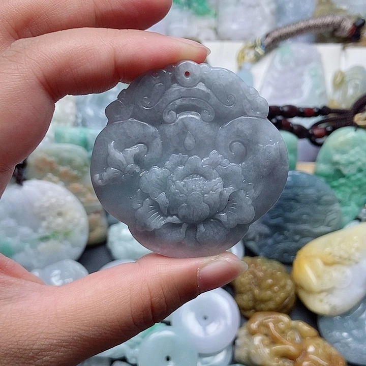 翡翠未镶嵌吊坠(不含链)翡翠