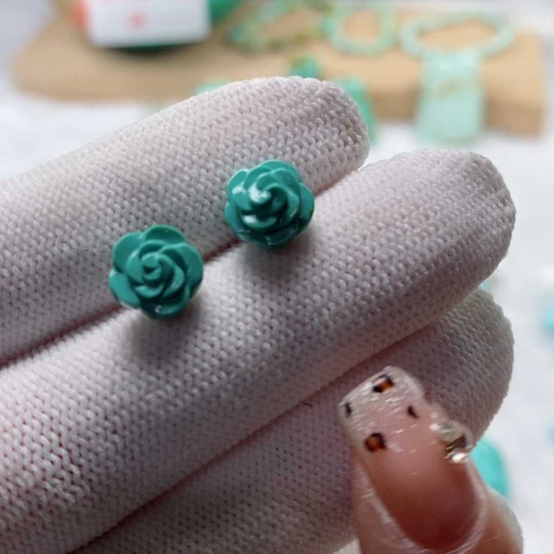 绿松石颈饰18K金镶嵌雅*