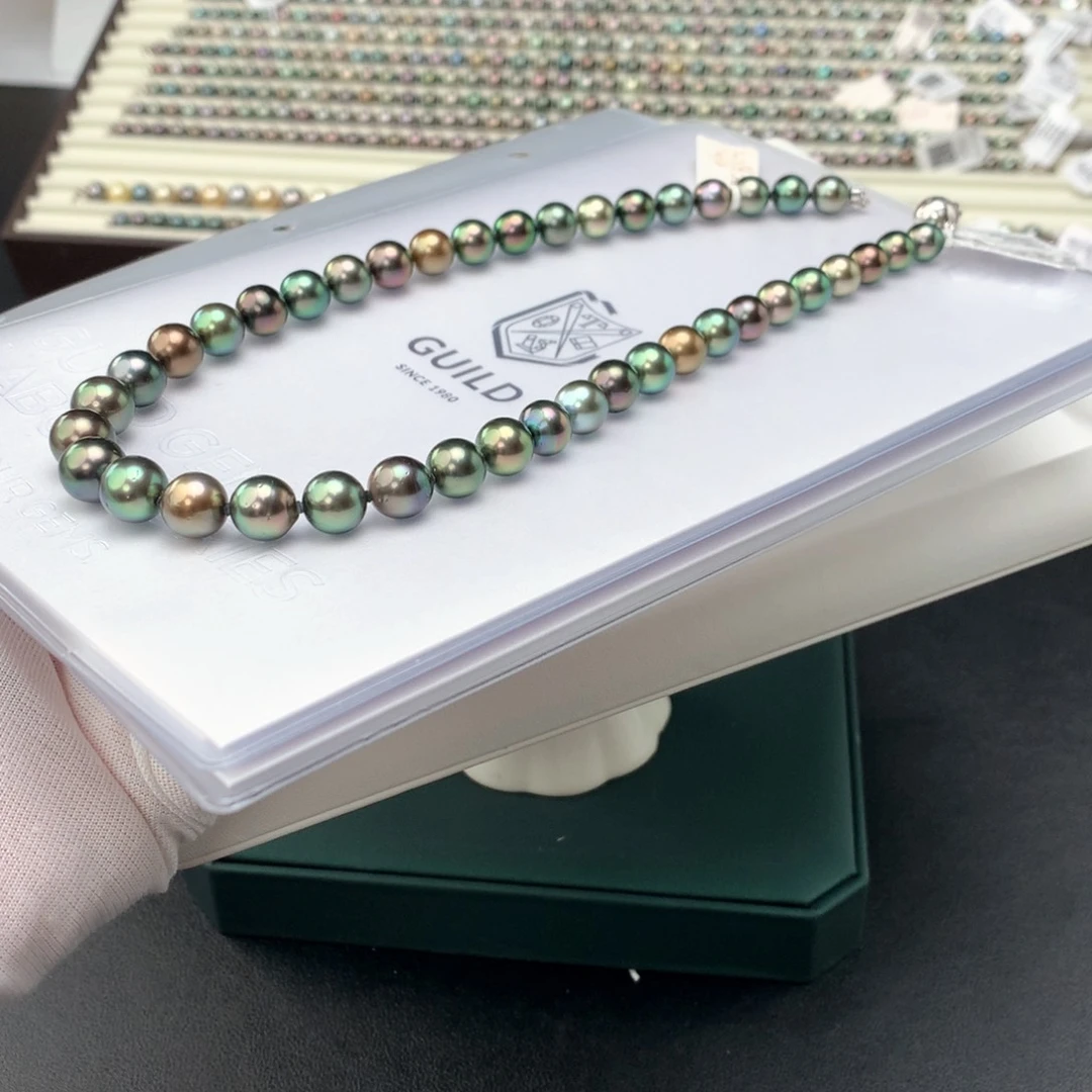 海水珍珠颈饰银S925镶嵌