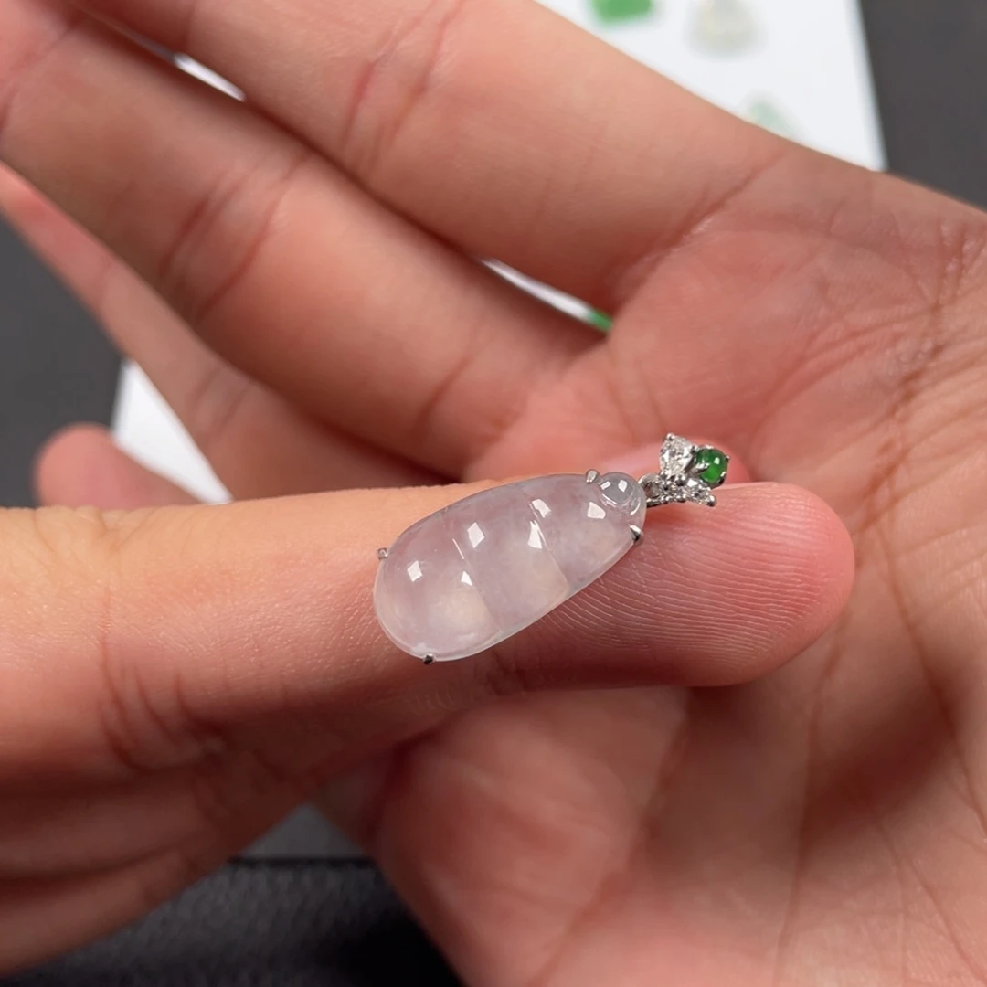 程***程翡翠未镶嵌挂件翡翠珠宝翡翠珠宝