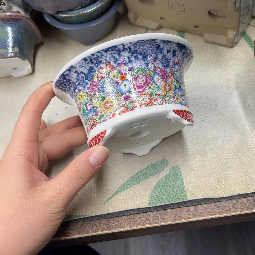 花盆紫砂300号瑕疵13/6.5cm