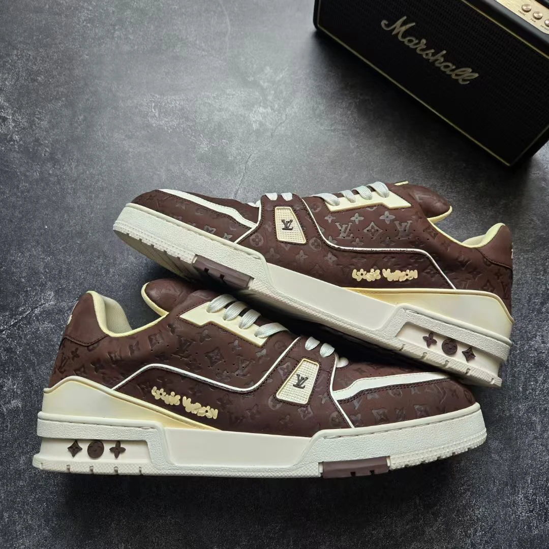 99新 LouisVuitton/路易威登 45码 TRAINER TYLER联名 鞋