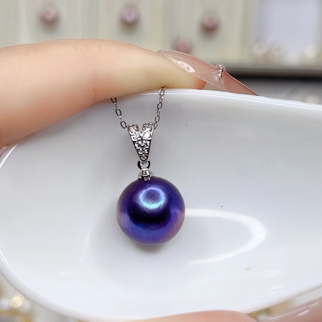 淡水珍珠吊坠(赠链)合金