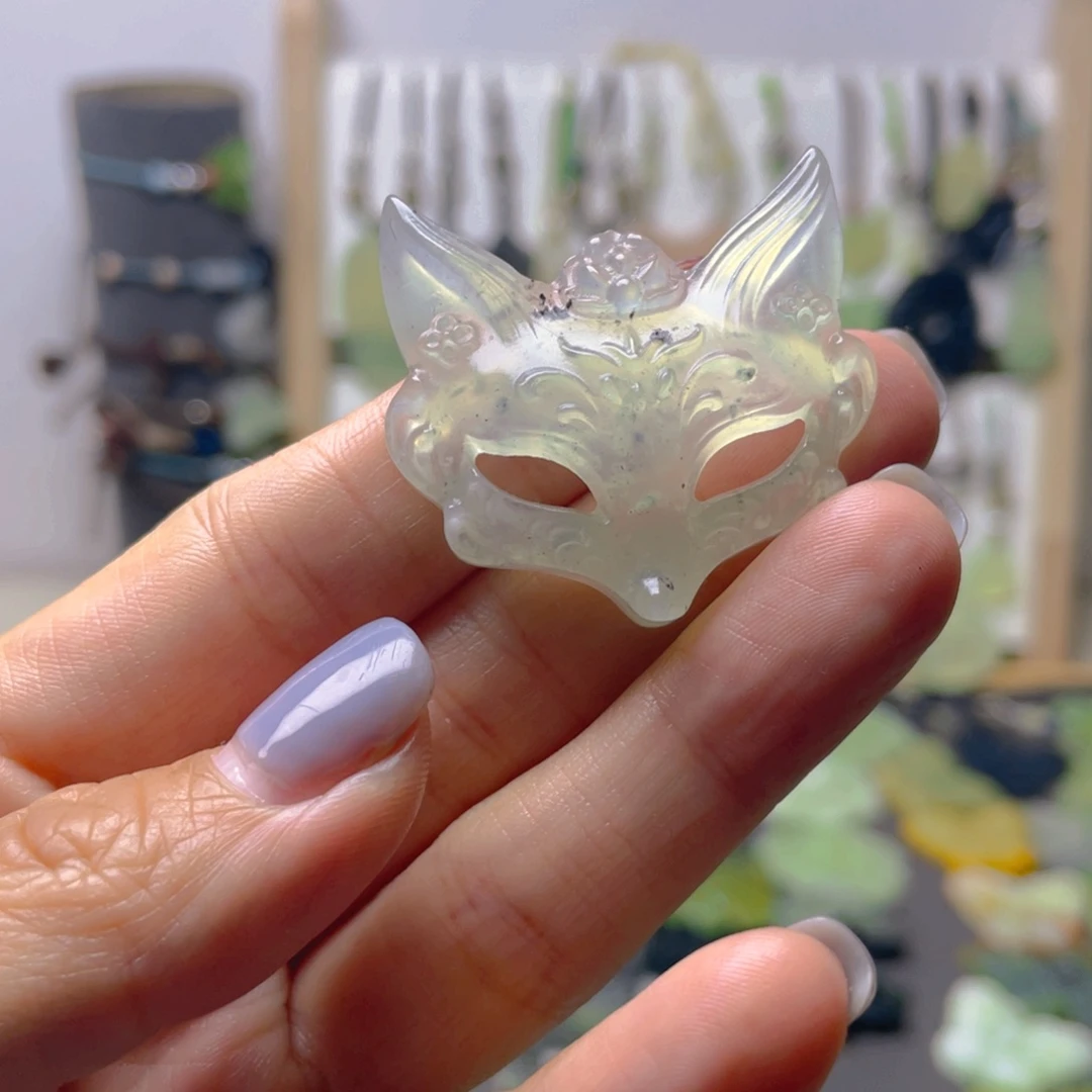 蛇纹石玉未镶嵌颈饰z****x