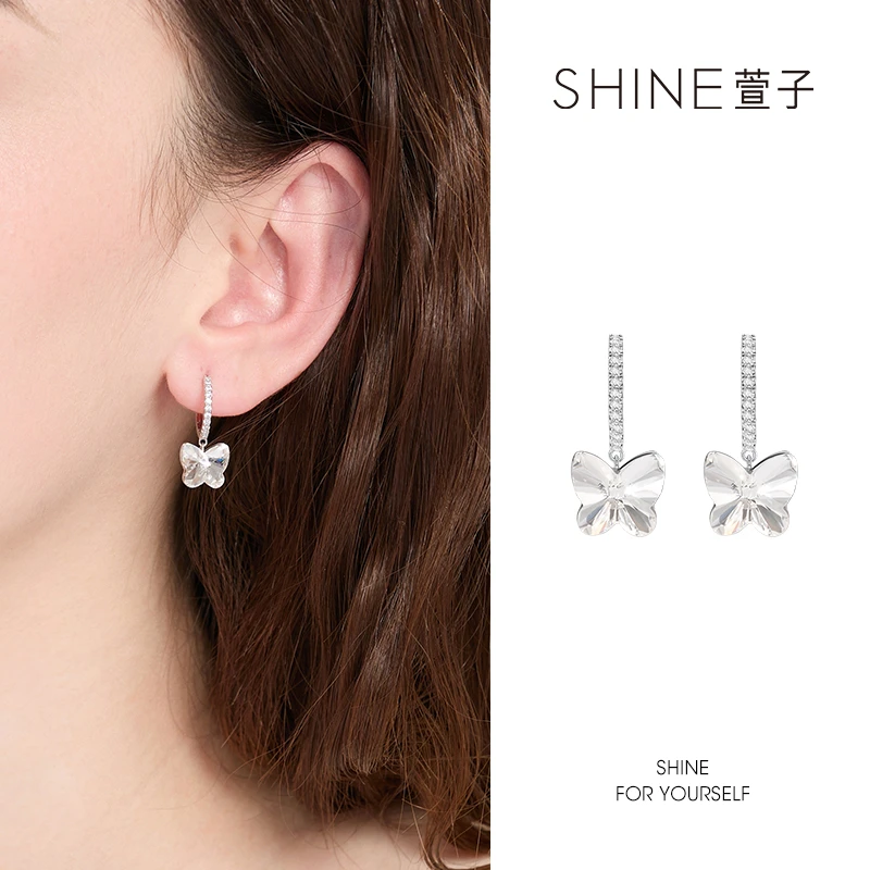 精致耳环气质时尚小众甜美设计感耳饰