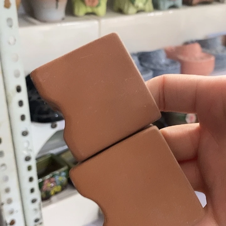摆件陶盆有孔 微瑕介意勿拍