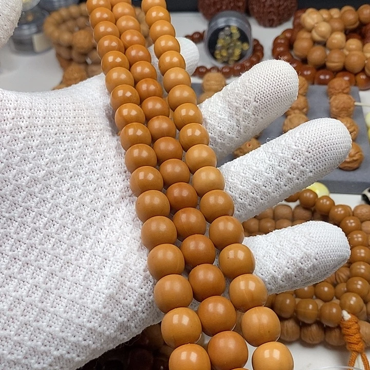 猴头核桃手串新手体验串瑕疵练手