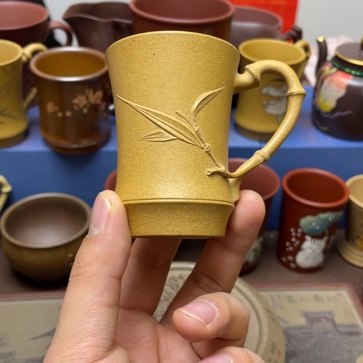 紫砂茶杯紫砂主人杯