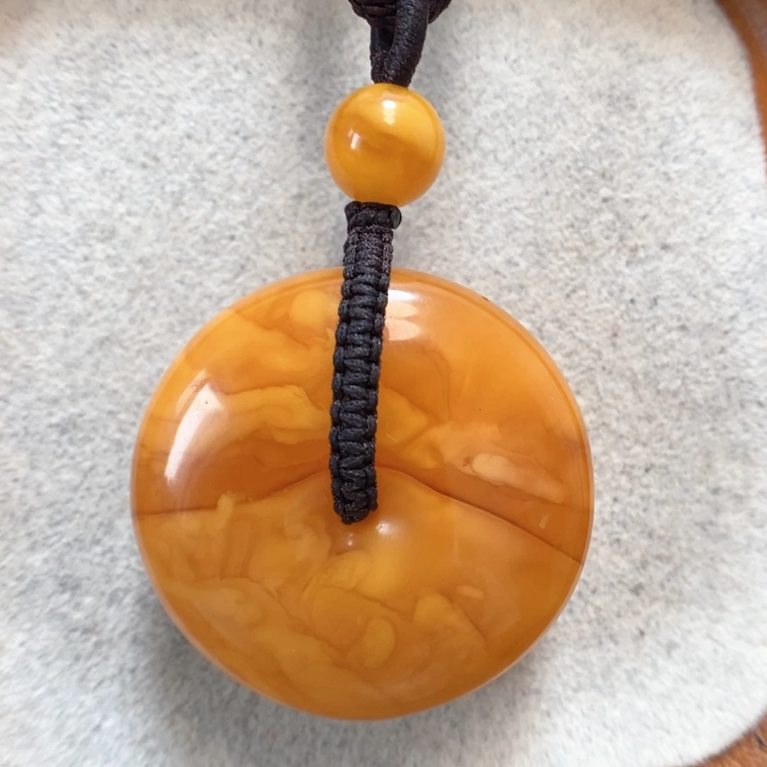 蜜蜡颈饰未镶嵌蜜蜡