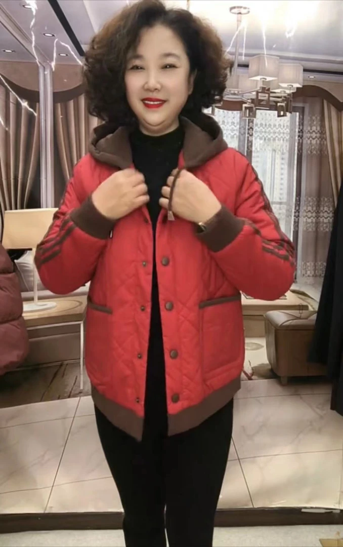 2025新款休闲时尚二棉服百搭