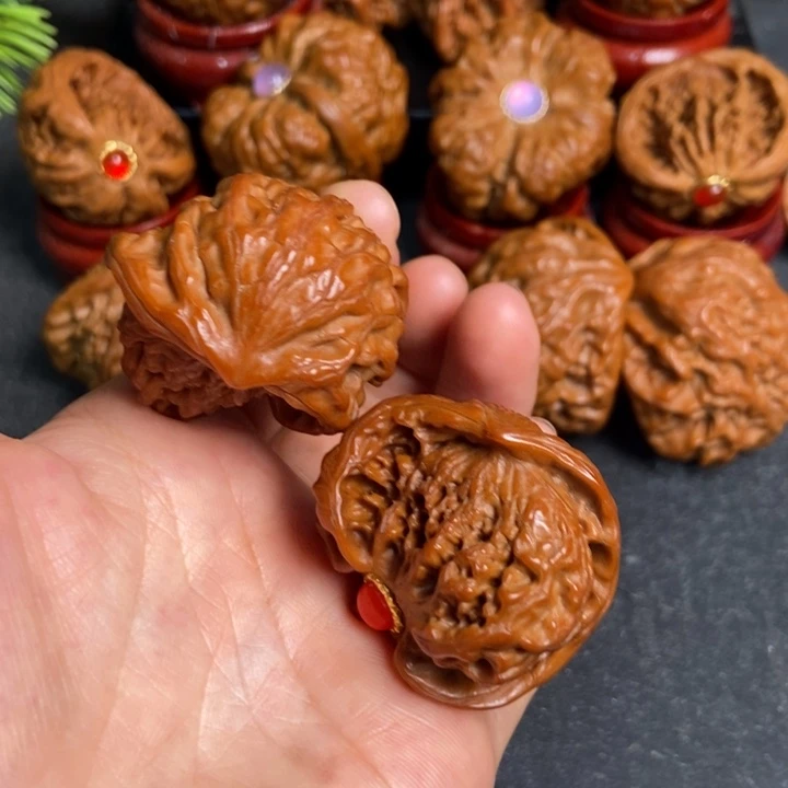 把件文玩核桃蛇蛇