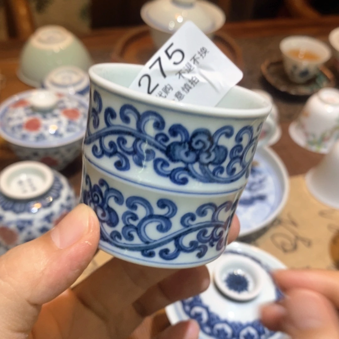 开播福利景德镇纯手绘茶器275