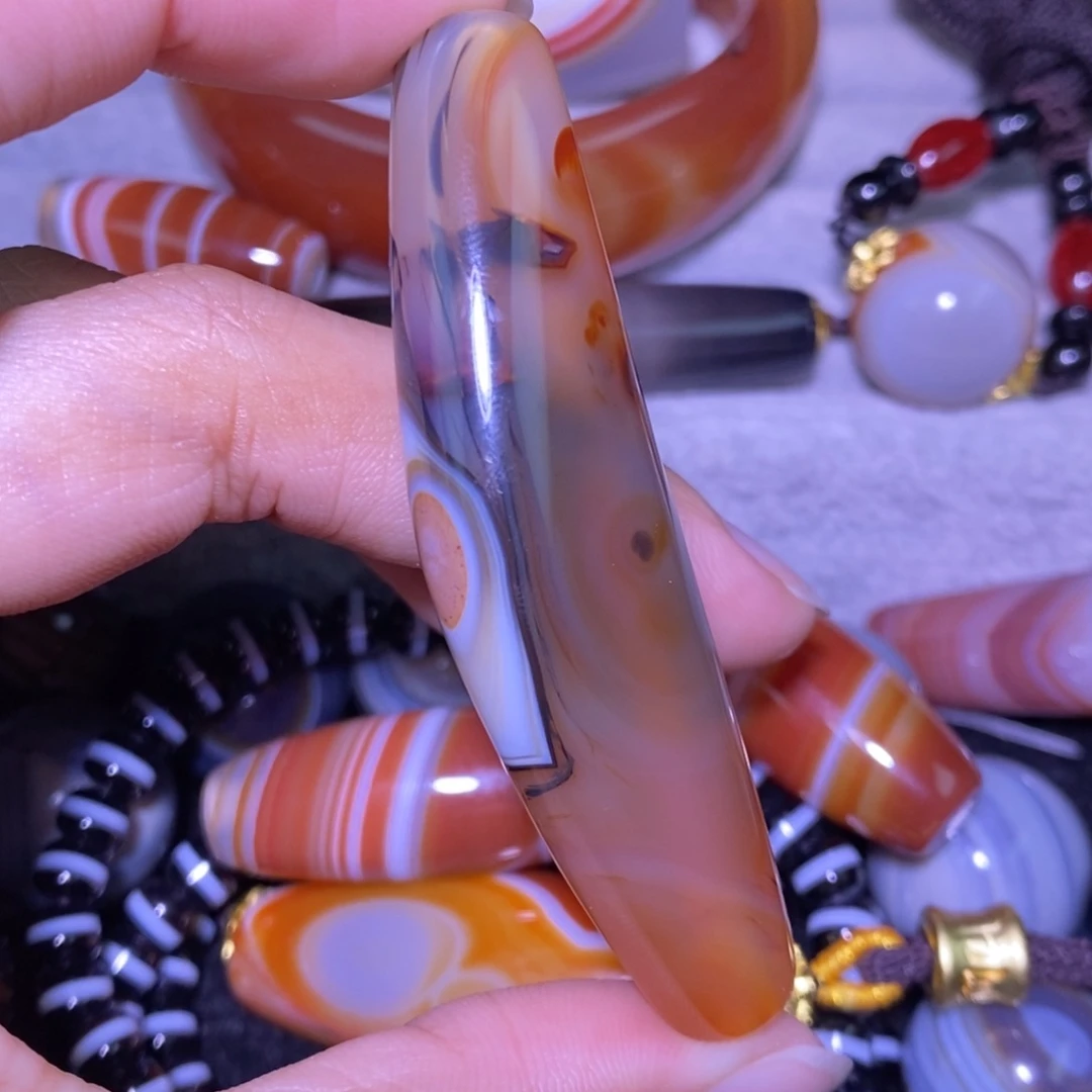 玛瑙/玉髓未镶嵌颈饰