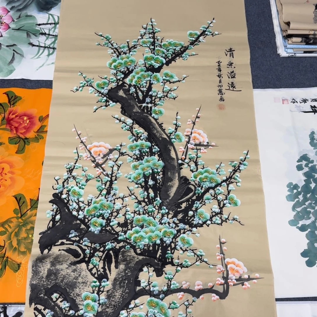 国画会娟艺术馆直播间