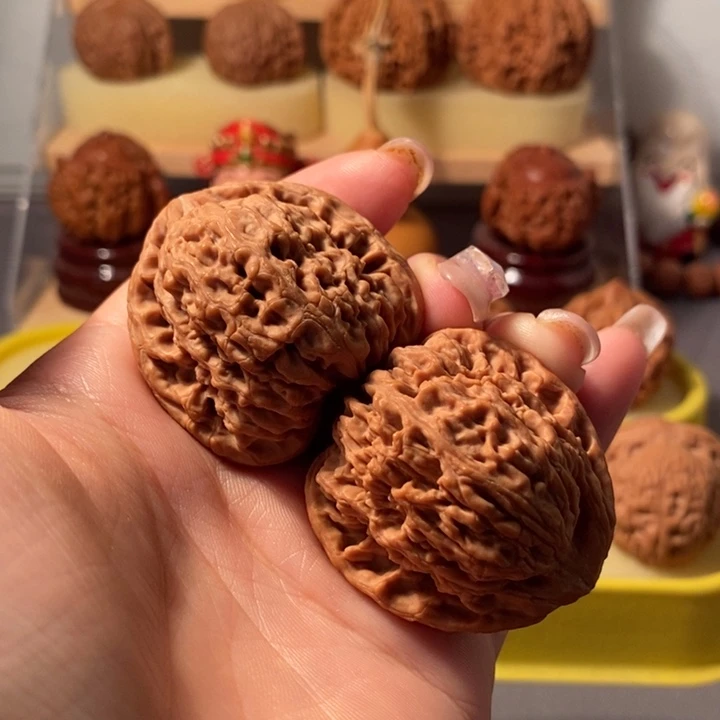 文玩核桃吊坠38凹底南疆福利