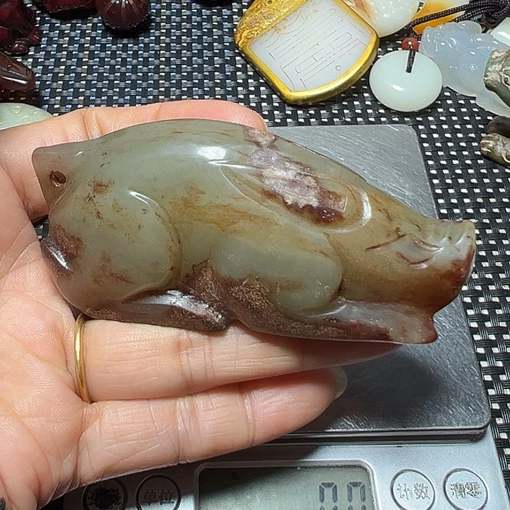 和田玉（糖玉）未镶嵌挂件