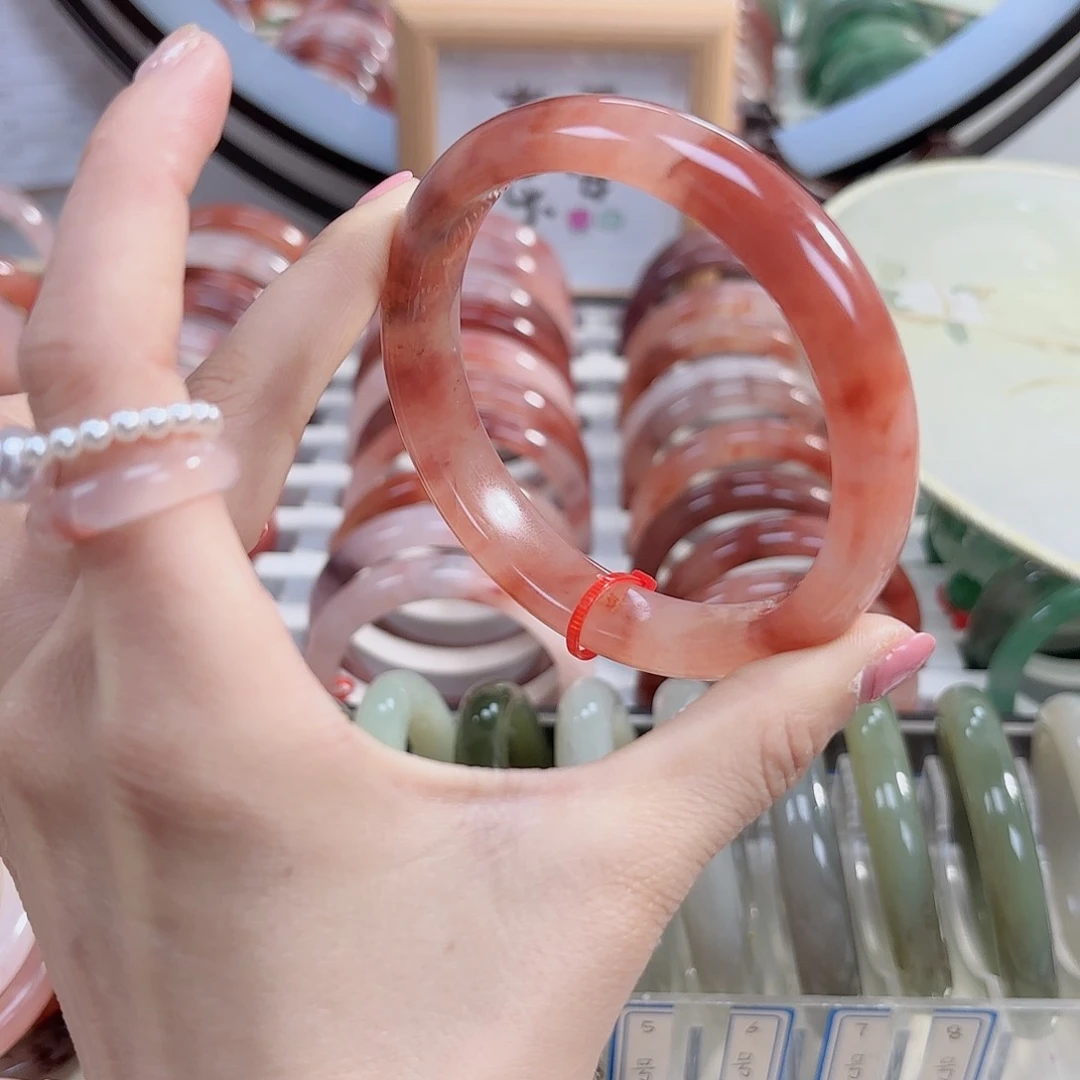 石英质玉手镯未镶嵌淡*