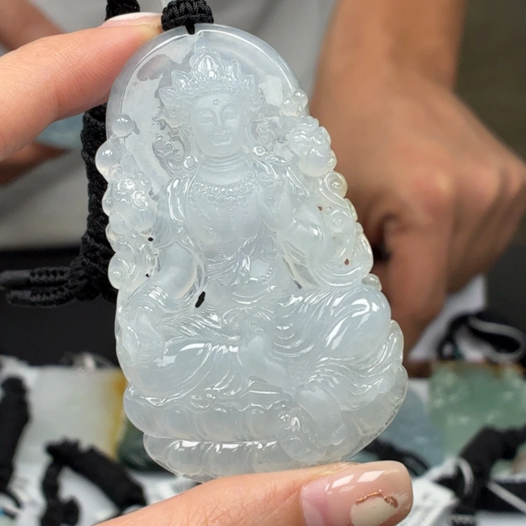 翡翠未镶嵌颈饰多样性选其一发货