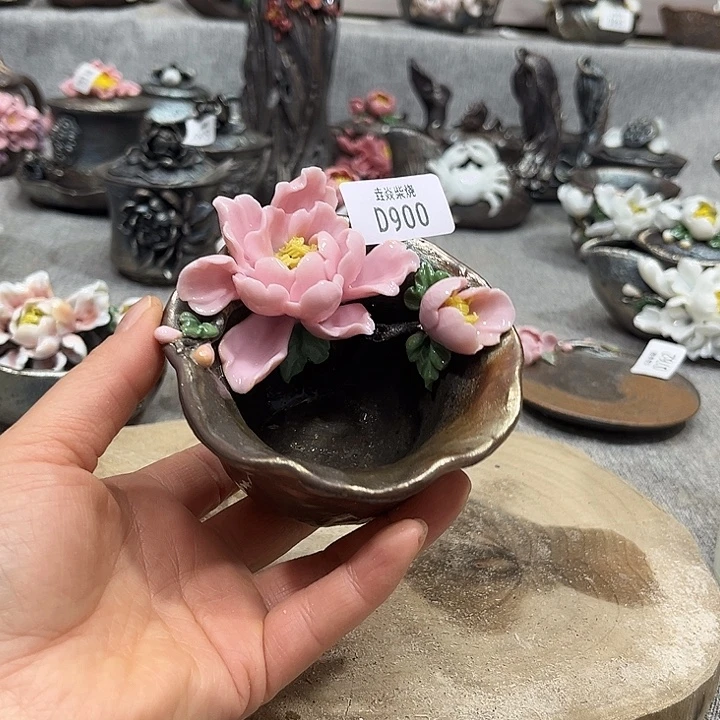 不***君垚焱柴烧茶具分享