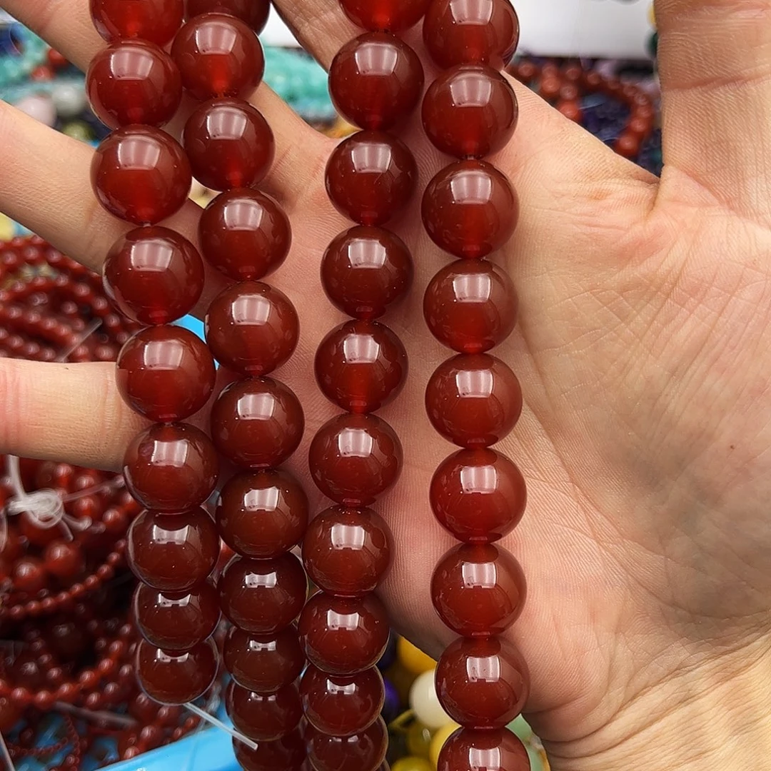 玛瑙/玉髓未镶嵌珠宝半成品k16红玛瑙