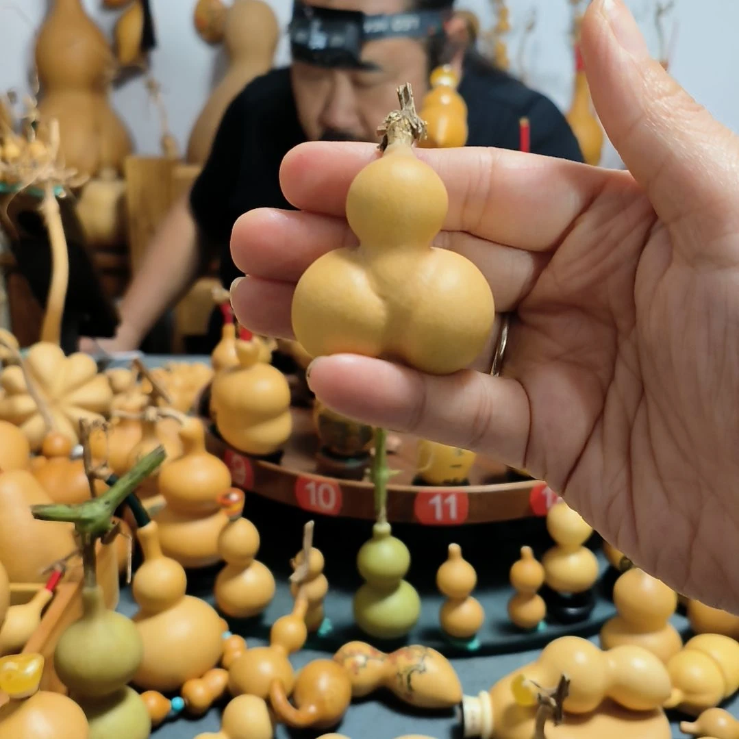 月***樾葫芦福禄双全手把件事