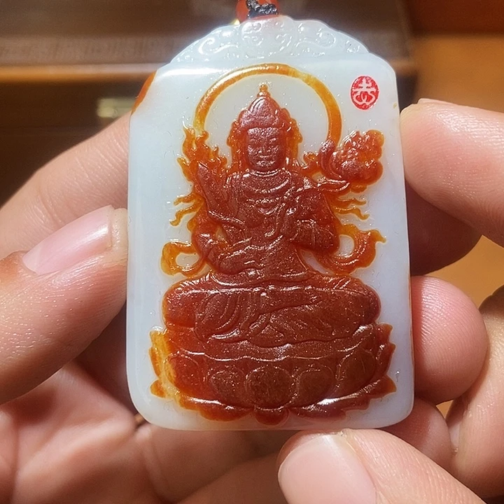 和田玉未镶嵌颈饰HX