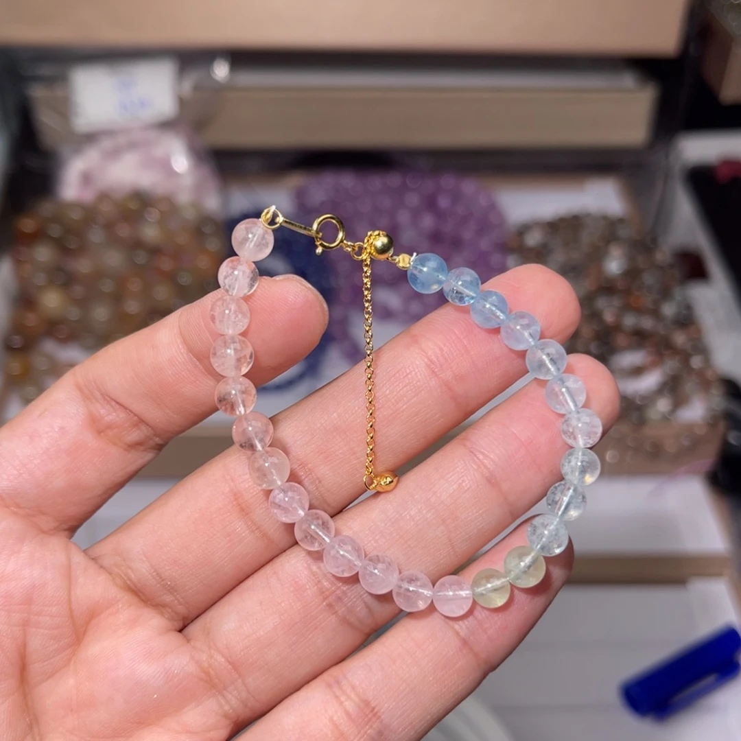 水晶手链未镶嵌摩根036