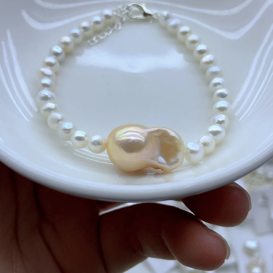 耳饰未镶嵌淡水珍珠