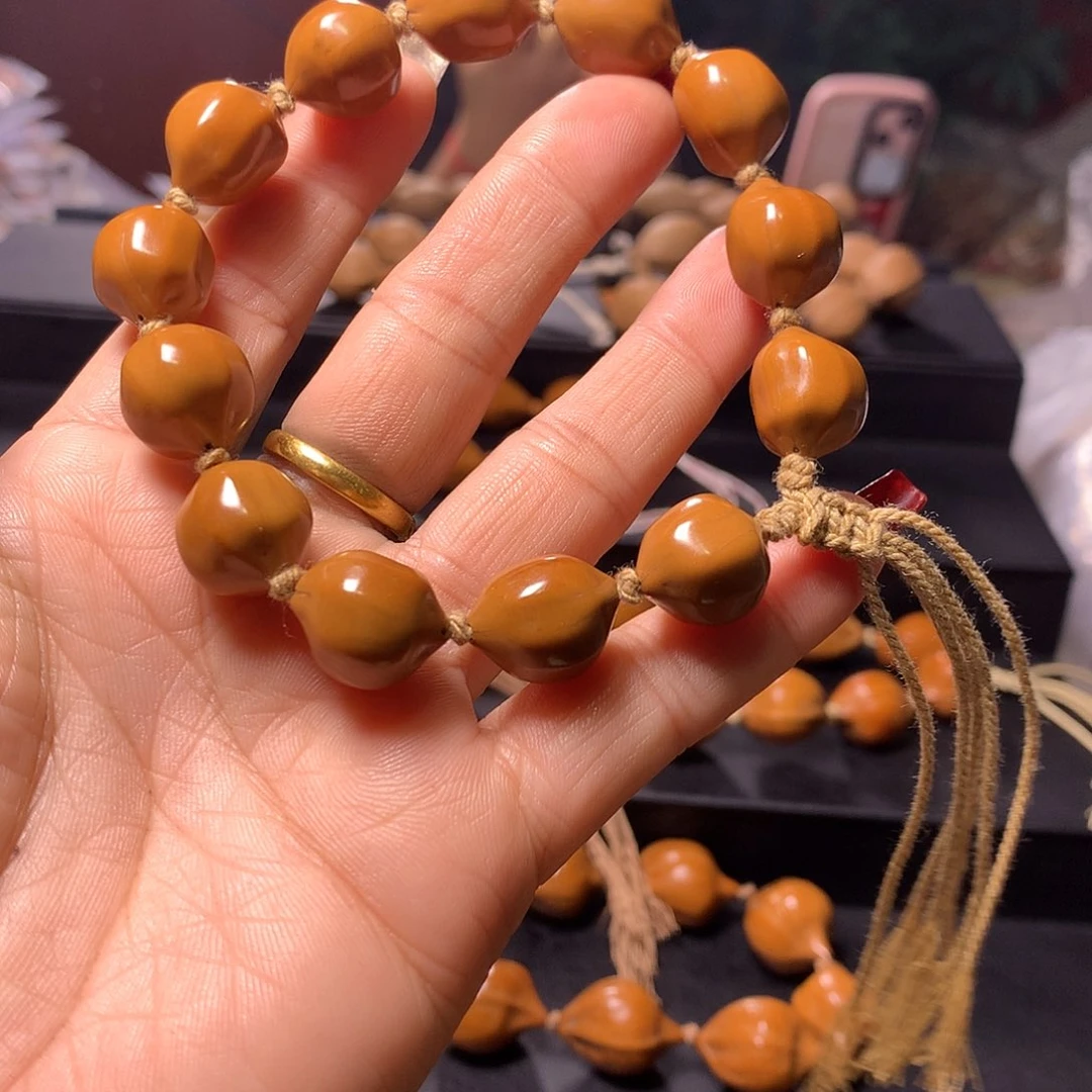 橄榄核手串/手链?****?三花手串