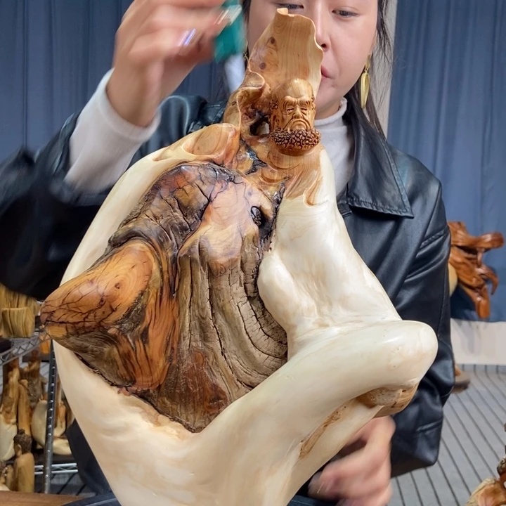 柏木（崖柏）随型摆件