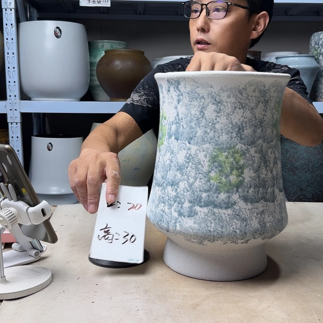 紫砂花盆尺寸20@30