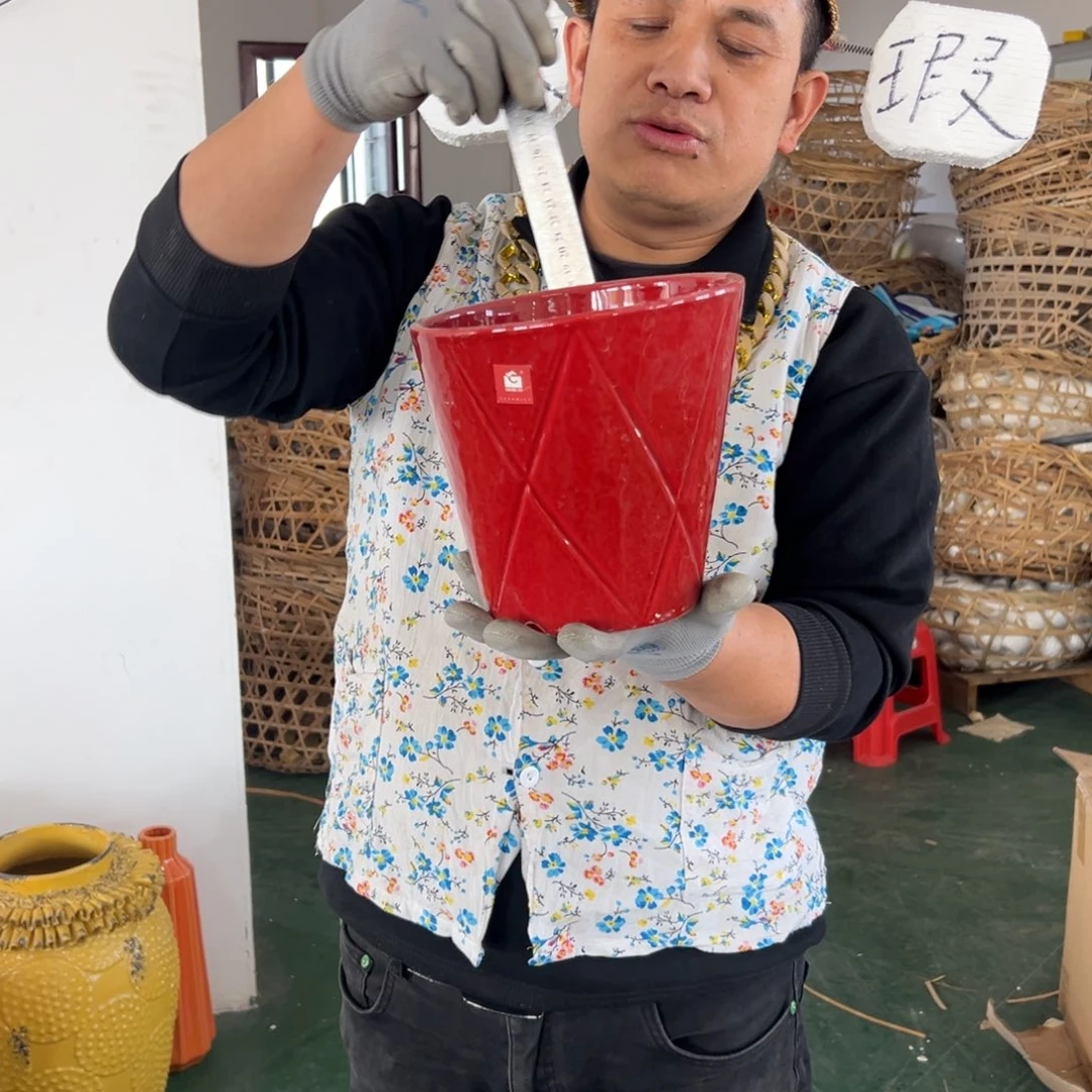 摆件54 号高中低温陶瓷工艺瓶（部分微瑕）