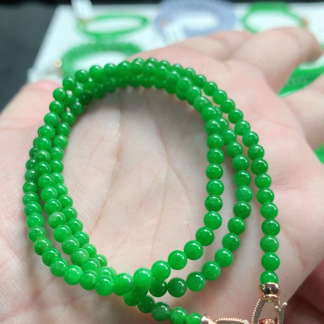 翡翠未镶嵌手链翡翠