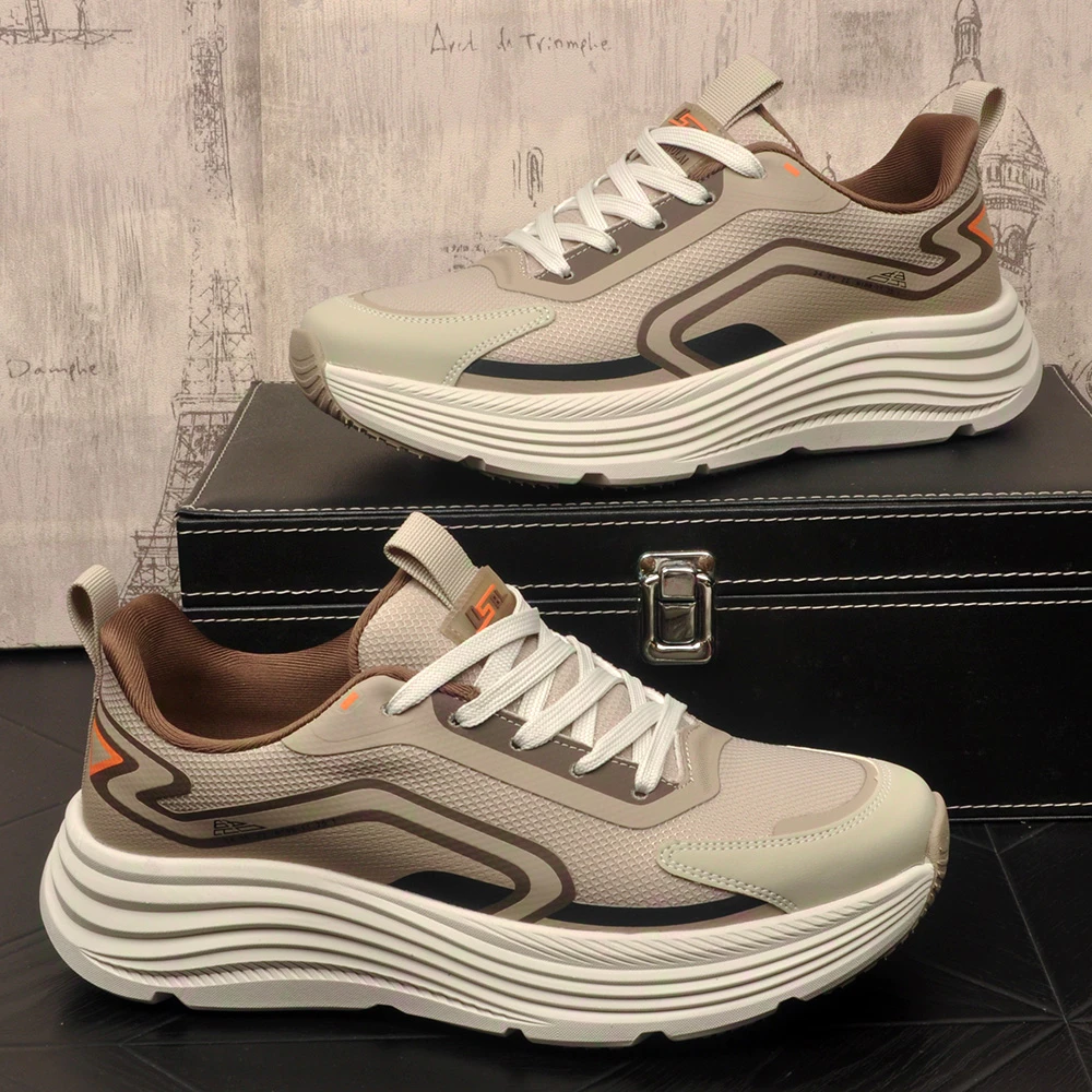 轻便休闲鞋男士韩版轻便小白鞋透气百搭潮鞋秋季韩版潮鞋子网面鞋