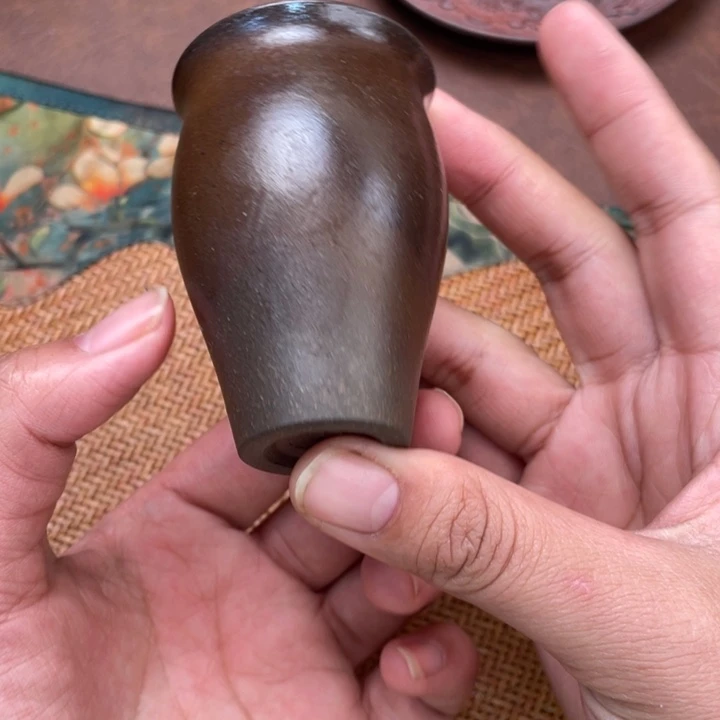 紫砂茶杯原矿紫砂主人杯