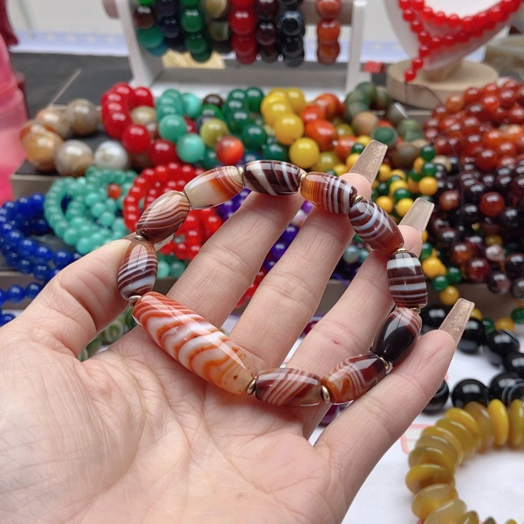 【闪购商品】玛瑙/玉髓手链未镶嵌用****5