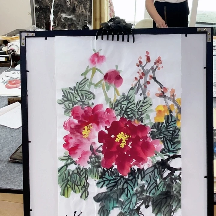 国画张圣敏先生纯手绘作品